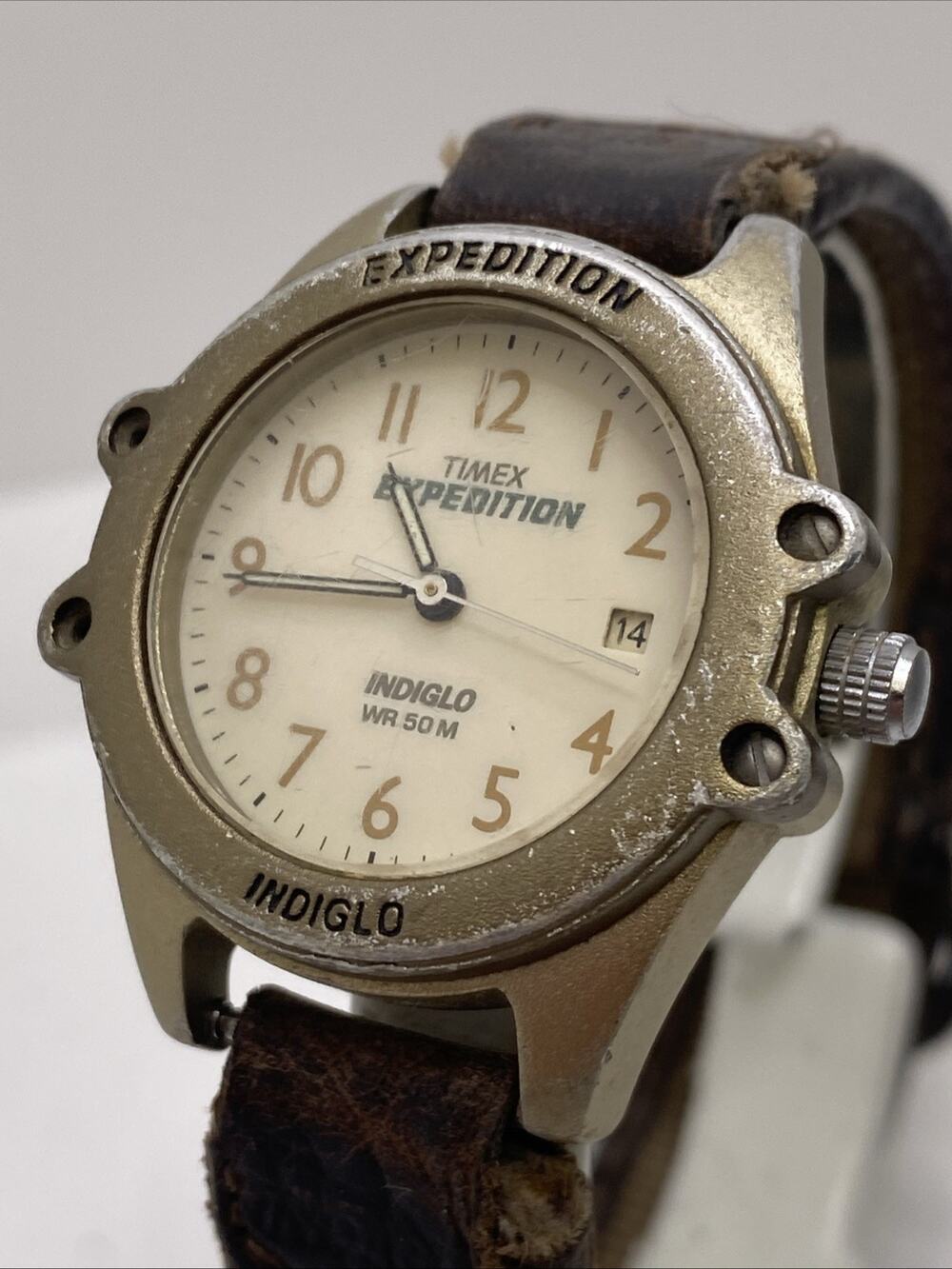 Vintage Timex Expedition Womens Indiglo Watch Works New Battery
